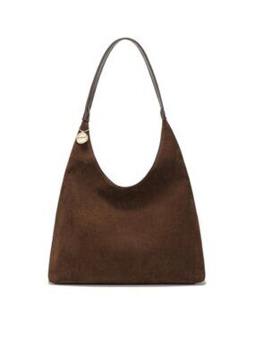 Faux Suede Tote Bag for Women, Slouchy Hobo Shoulder Bag, Large Capacity Handbag